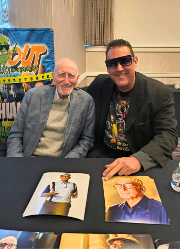 Sopranos Superstar Dominic Chianese with Media Mogul Jay Shapiro